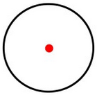 Красная/зеленая точка в коллиматоре Noname 1х16х24