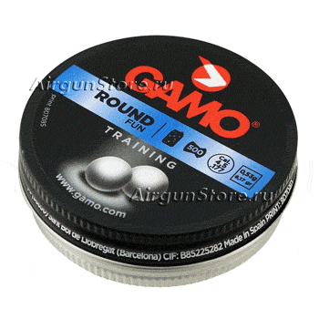 Пули Gamo Round 0,53 гр, 4,5 мм, 500 шт, упаковка - банка