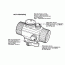 Коллиматорный прицел Leapers 1x30 Single Dot Sight [SCP-RG40SDQ]