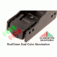Коллиматорный прицел Leapers 1x23х34, открытого типа, на Weaver, красный/зеленый, Single Dot [SCP-RDM39SDQ]