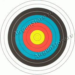 Мишени для стрельбы из лука / арбалета BG [400x400мм], бумага, 50 шт [150033]
