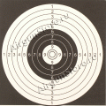 Мишени для пневматических винтовок BG [170x170мм], картон, 50 шт [150028]