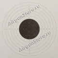 Мишени для пневматических пистолетов BG [100x100мм], картон, 50 шт [150035]