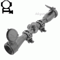 Оптический прицел UTG Leapers 4x32 (AO, Mil Dot, 25,4мм) [SCP-U432AOW] + кольца Weaver, средние
