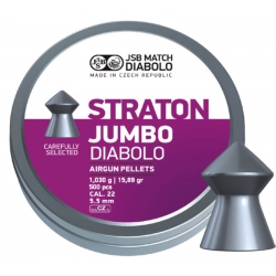 Пули JSB STRATON JUMBO DIABOLO 1,030g 5,50mm 500шт