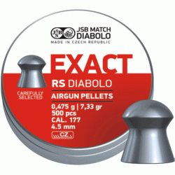 Пули JSB EXACT RS DIABOLO 0,475g 4,52mm 500шт