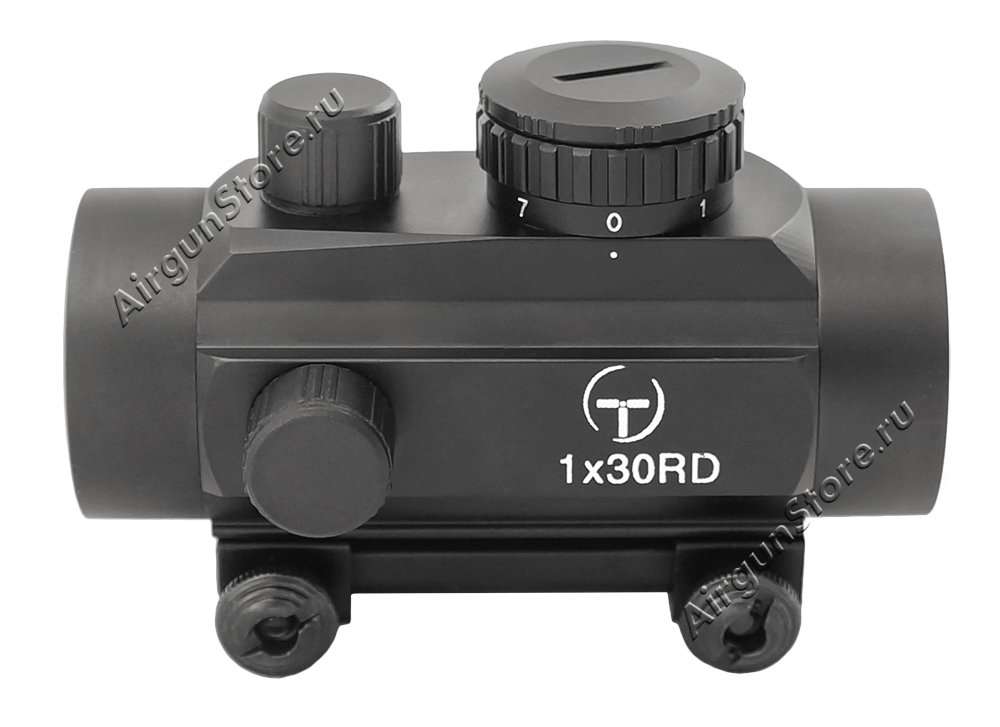 Длина коллиматорного прицела Target Optic 1x30RD-DT - 100 мм