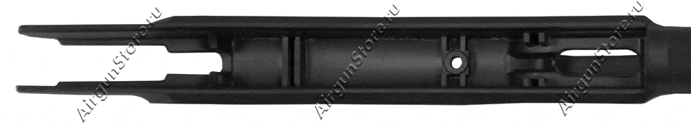 Ложа МР-512, пластик, черный, вид сверху