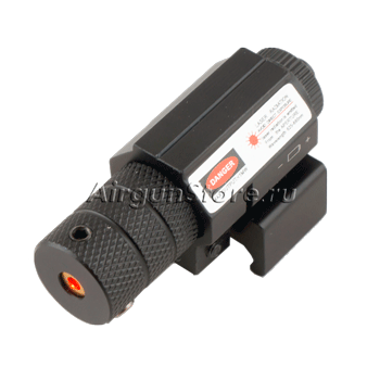 Лазерный целеуказатель (ЛЦУ) Laser Sight [LSC411], красный с выносной кнопкой (BH-LGR04), общий вид модели