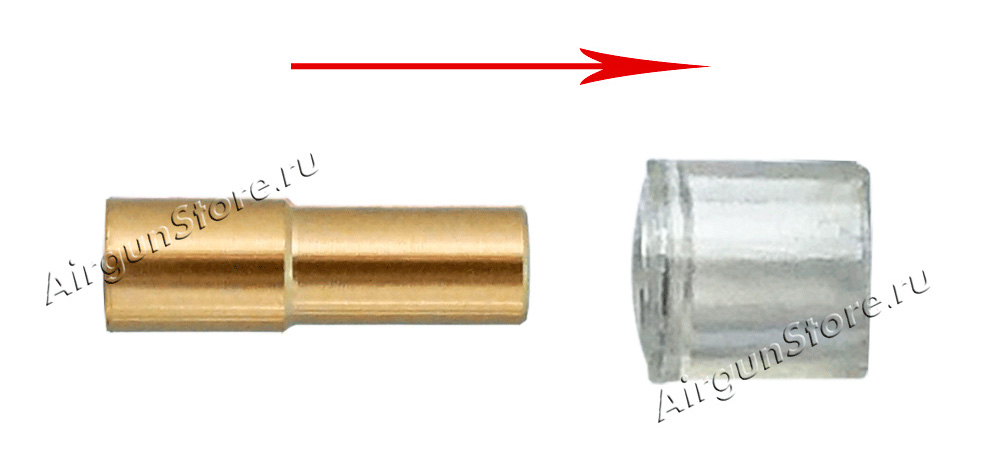 
Порядок установки вставки. Внутренний диаметр вставки - 3.2 мм, внешний диаметр вставки - 4.8 мм, внутренний диаметр перепуска - 4.8 мм
			