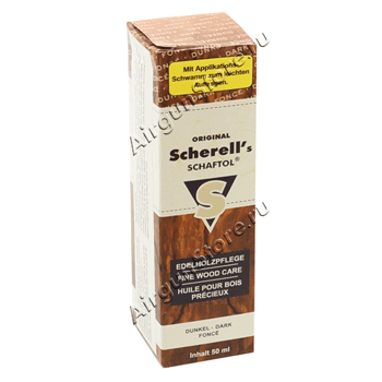 Упаковка масла Schaftol - картонная коробка