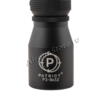 Прицел Patriot (Patrict™) P3-9x32 маркировка модели