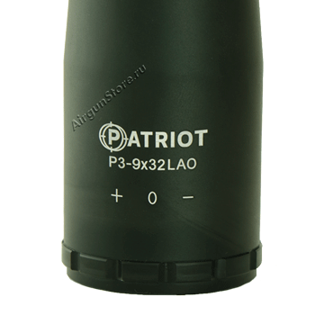 Прицел Patriot (Patrict™) 3-9x32 маркировка модели