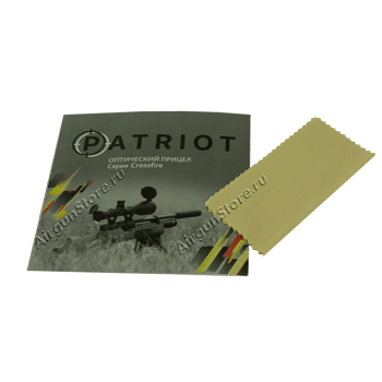 Инструкция/гарантийный талон и салфетка для линз в комплекте для Patriot (Patrict™) P4x32LAO
