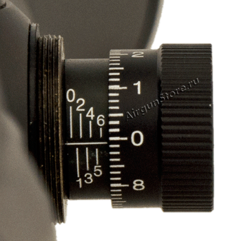 Горизонтальная поправка оптического прицела Patriot 6-24x50AOL