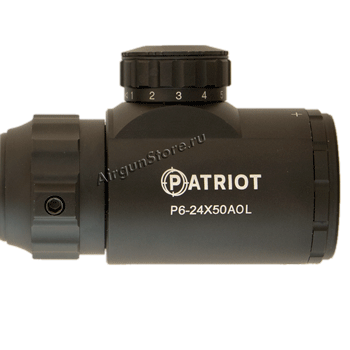 Прицел Patriot (Patrict™) 6-24x50AOL маркировка модели