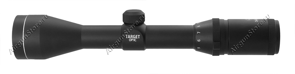 Длина оптического прицела Target Optic 3-9x50 – 328 мм