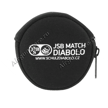 
Чехол для банки JSB, диаметр 70 мм, чёрный, с логотипом
			