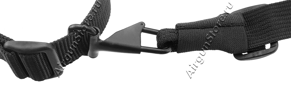 Стальной карабинчик для крепления ремня Vektor P-26 на антабки ружья