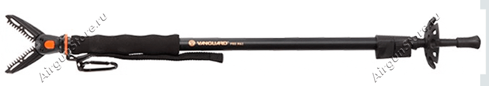 Упор для стрельбы Vanguard Pro M62 варьируется по длине от 71 до 159 см